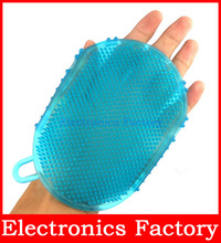 Silicone Multifunctional Smooth Slimming Cellulite Brush Bathing Massage Glove Massager Relaxation Anti Fat Body Arm Weight
