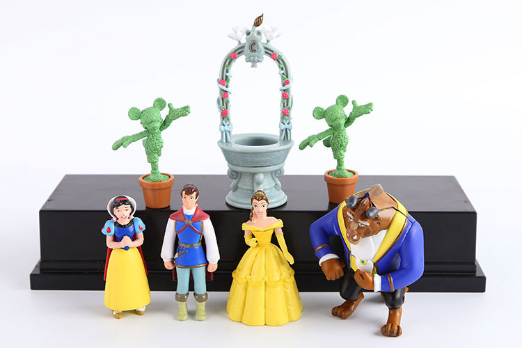 beauty and the beast figures set