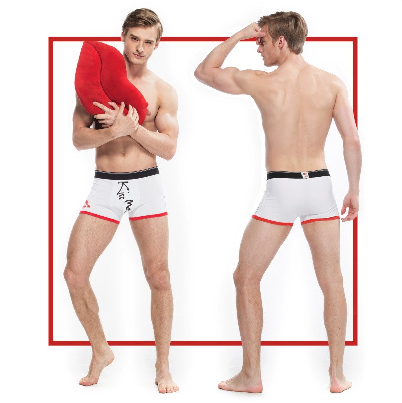 Underpants 2021 Cotton Couple Underwear Women Men Boxer Shorts Fashion  Lipstick Print Panties For From Duanhu, $20.74