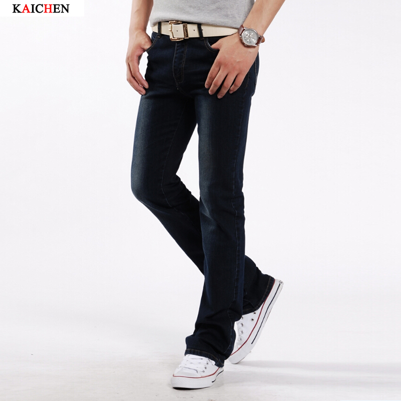 Online kopen Wholesale mens flare jeans uit China mens flare jeans