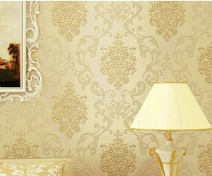 Damask Floral Wall Paper 3D for Living Room Bedroom Home Decor Non Woven Embossed Vintage Europe Wallpaper Roll papel de parede