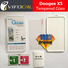 Doogee X5 закаленное стекло 100% первоначально премиум 9 H защитная пленка для Doogee X5 Pro мобильный телефон + бесплатная доставка