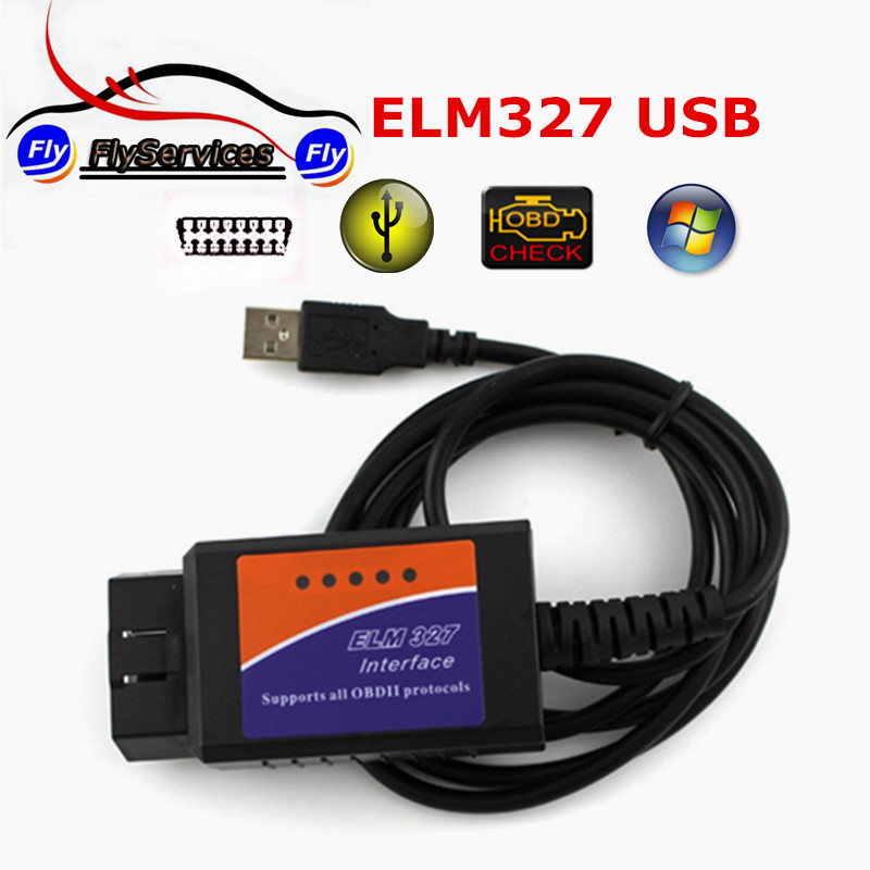 2016  OBD2 USB  ELM327 OBDII V1.5 ELM 327 USB ELM327     