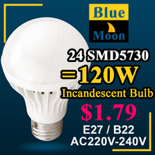 Led Lamp 3W 5W 7W 9W 12W 15W 18W E27 B22 E14 Led Bulb 2835smd Led Light Lamps Cold Warm White Led Spot light bulb Free Shipping