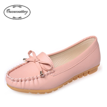 New Fashion Women Casual Shoes Loafers Slip-on Ballet women Flats Comfort Bow shoes woman moccasins sapatilhas femininos