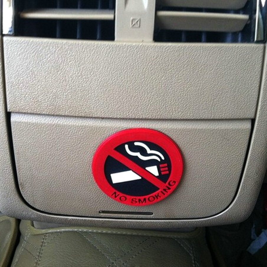 New hot selling car styling No smoking logo stickers car stickers Dropshipping
