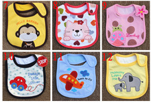 2015 New Cotton Brand Baby Bib Infant Saliva Towels Baby Waterproof Bibs Newborn Wear Cartoon Accessories