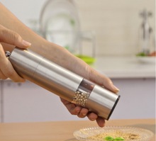 Acrylic manual pepper grinder stainless steel kitchen gadget gifts pepper mill, coffee grinder