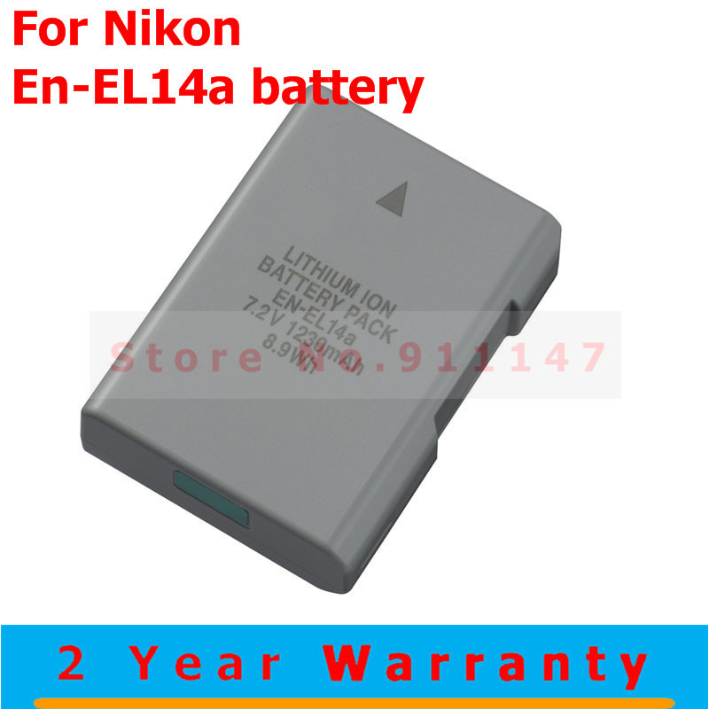 EN EL14a EneL14a EL14 el14a camera Battery batteries for Nikon D5300 D5200 D5100 D3300 D3200 D3100