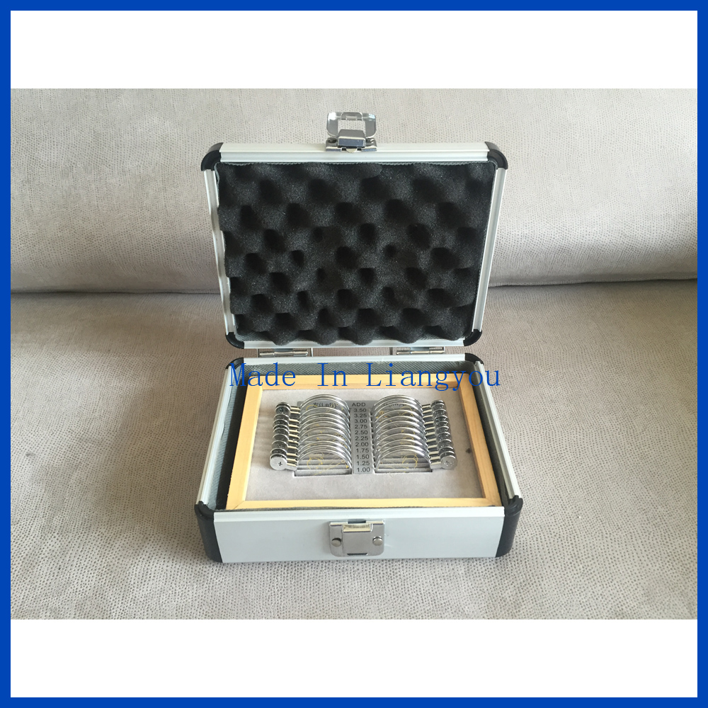 Progressive Trial Lens Set 22 pcs Lens Evidence Box Trial Lens Casein