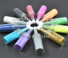12 Colour x Bottle Nail Art Glitter Dust Decoration