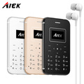 New AIEK AEKU X8 Ultra Thin Card Mobile Phone Mini Pocket Students Phone Low Radiation Support