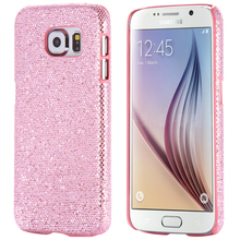 Bling Hard Glitter Case For Samsung S6 G9200 Back Cover Ultra Thin Luxury Mobile Phone Accessories