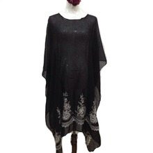 Fashion Flower Embroidered Silk Lace Scarf Satin Tartan Bikini Dress Beach Cover Up Floral Shawl For Kids Women Blanket Scarves