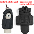 NIJ IIIA 9mm full body armor Aramid fibers1000D nylon protective jacket neck crotch plate carrier military