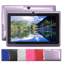 Q88 New Cheap 7″ Tablet PC Allwinner A33 Quad core HD 1024*600 Android 4.2 512MB RAM 4GB/8GB ROM Dual cameras,