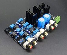 Assembled preamp two-level electronic crossover board 2 divider Adjustable crossover point can be replaced