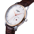 Onlyou Brand Fashion Casual Genuine Leather Watch Rose Gold Black Women Men Quartz Watchristwatches Male Female