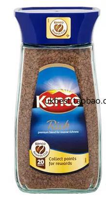 Poises kenco rich 200g dry instant glass bottle