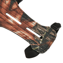 Camouflage Archer Armguard Arm Guard Protector Shooting Compound Bow free shipping