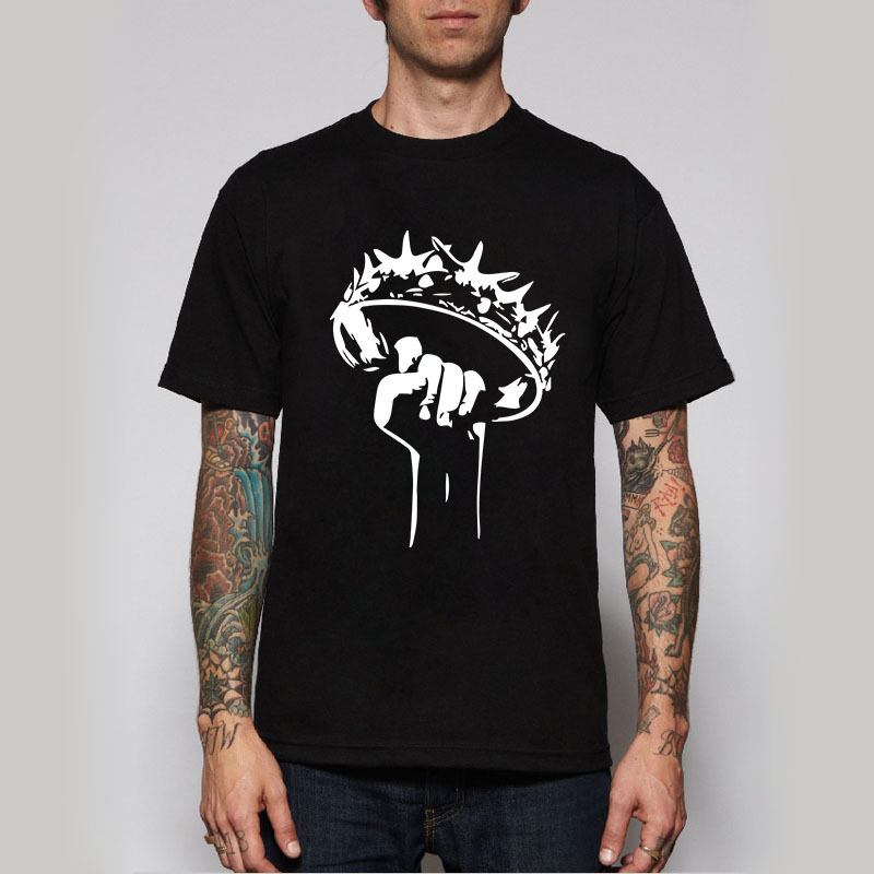 Men Novelty Custom Tshirts Game Of Thrones Fashion Design Cotton T Shirts Male Top Clothing Short