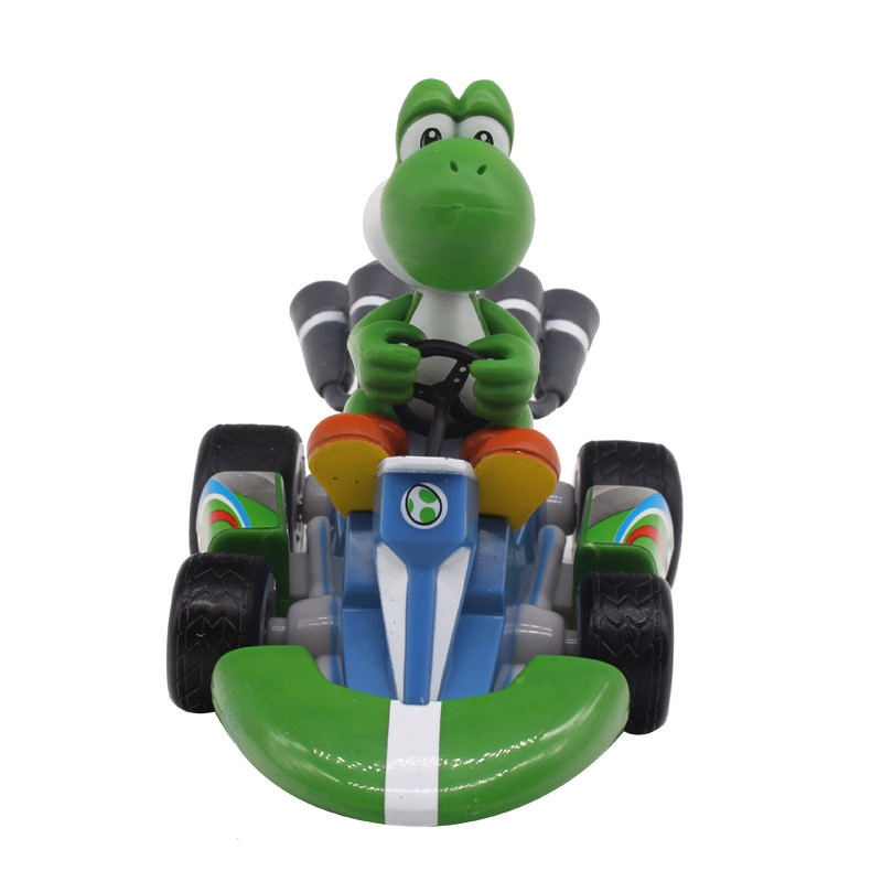 Super Mario Bros Racer Auto Kart Racer Kinder Spielzeug Kids Toy 6 Stück 