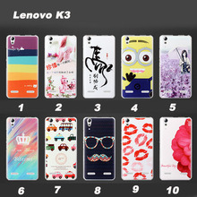 2015 Lenovo K3 Case Cute Cartoon Colored Drawing Hard Plastic For Lenovo K3 Cell Phone Cover