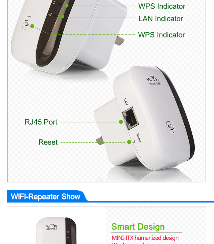 Versus Networking Plug In Wireless N Wifi Repeater