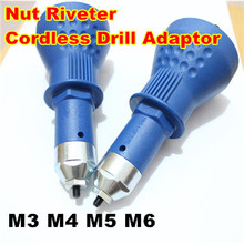 200 unids Rivet Nut tool kit remache tuerca adaptador de taladro inalámbrico herramientas para remachar adaptador remache