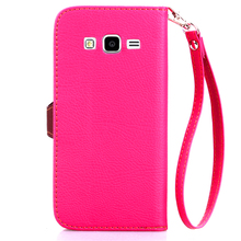 New Deluxe Litchi Wallet Leather Flip Case for samsung galaxy grand prime G530 sm g530h sm