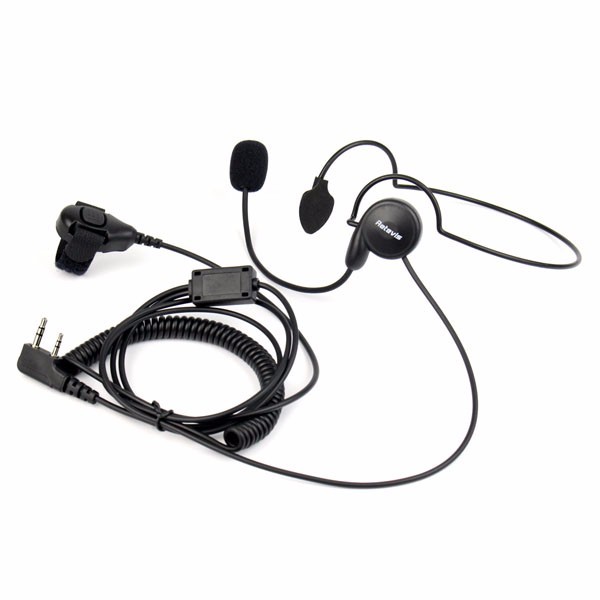  Retevis 2 Pin Earpiece Mic Finger PTT Headset (1)