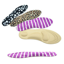 Hot Sale Women Feet Care Massage High Heels Sponge 3D Shoe Insoles Cushions Pads DIY Cutting Sport Arch Support Orthotic