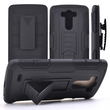 Hybrid Future Armor Hard Case for LG G3 & G4 with belt clip and stand