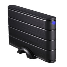 Free shipping Full aluminum 3.5″ usb3.0 SATAIII 6GBps HDD/SSD hard disk drive enclosure/box metal frame supprot uasp for laptop