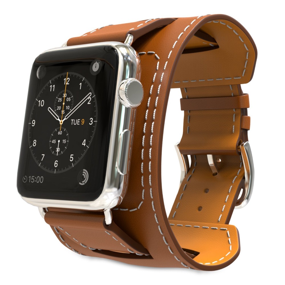 leather bands for apple watch