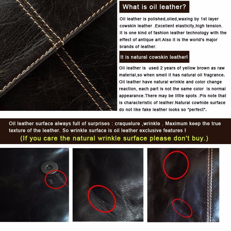 oil leather explaination