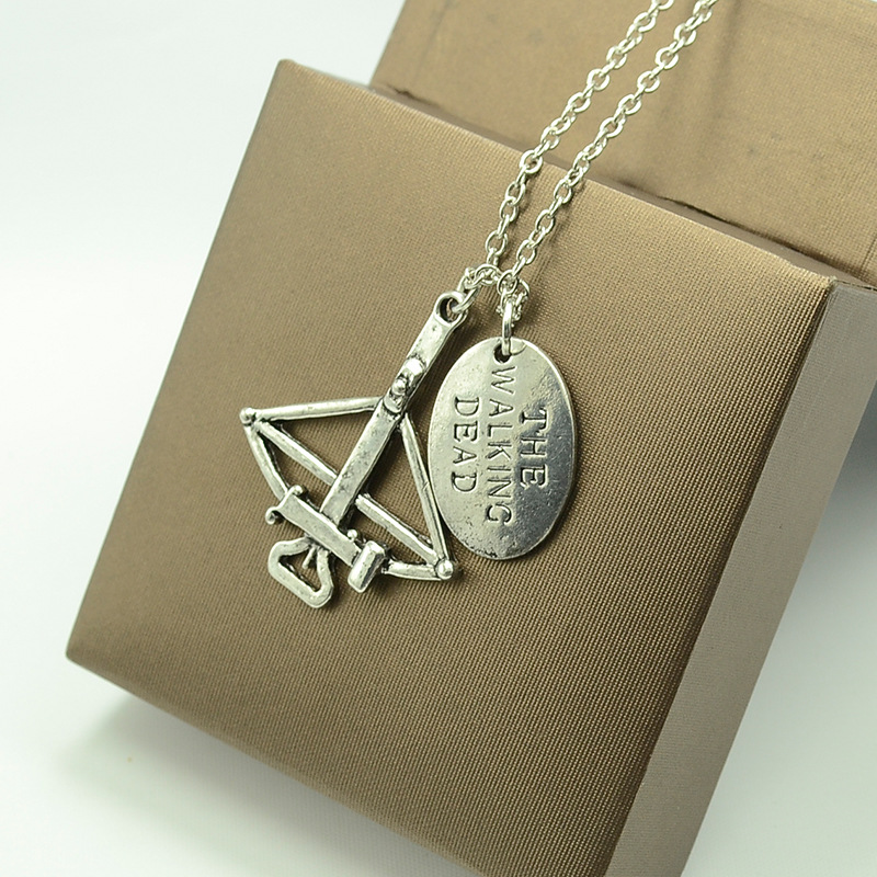 Aliexpress.com Acheter The Walking Dead Personnalisé collier 2015 Européen et Américain populaire Personnalisé bijoux livraison gratuite YP1982 de bijoux