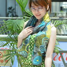 Summer Fashion Stylish Women Girl s Circle Dot Viscose Soft Long Scarf Shawl Wrap Stole New