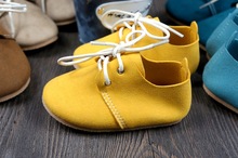 100pairs/lot Leather baby girl moccasins