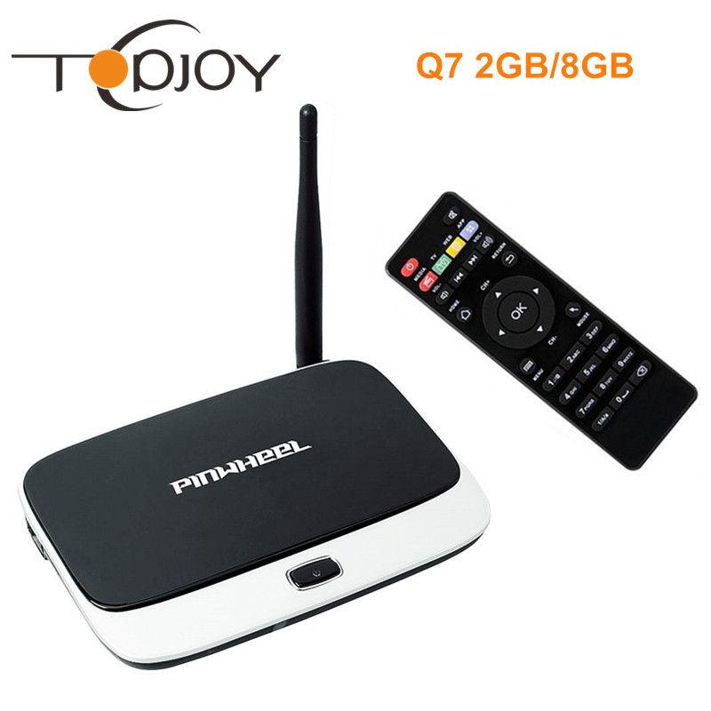 2GB/8GB Q7 TV BOX RK3188T Quad Core Android 4.4 TV Box Mini PC Bluetooth Smart Media Player HDMI WIFI With Remote Controller Q7