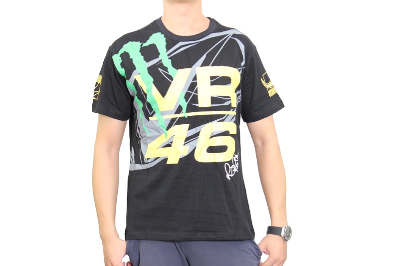 Motorcycle-Motocross-casual-T-shirt-Rossi-Black-VR-46-VR46-Monza-T-Shirt (1)