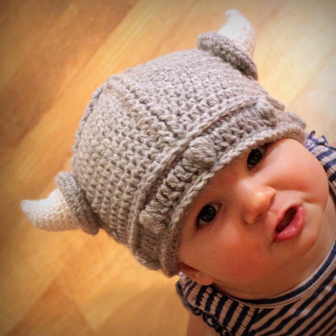 Lovely Cartoon Horns Newborn Crochet Outfits Baby ...