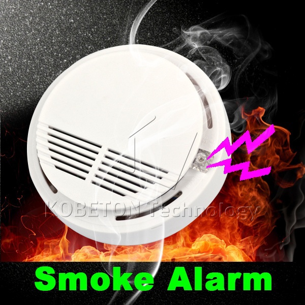 2015 Hot Smart House Stable Photoelectric Wireless Smoke Detector for Fire Alarm Sensor for Home Security
