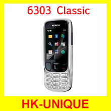 Original Unlcoked Nokia 6303 classic mobile phone Fast Free Shipping