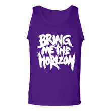 Top Quality Bring Me The Horizon Men Tank Tops 100 Men Tank Tops Round Neck Men