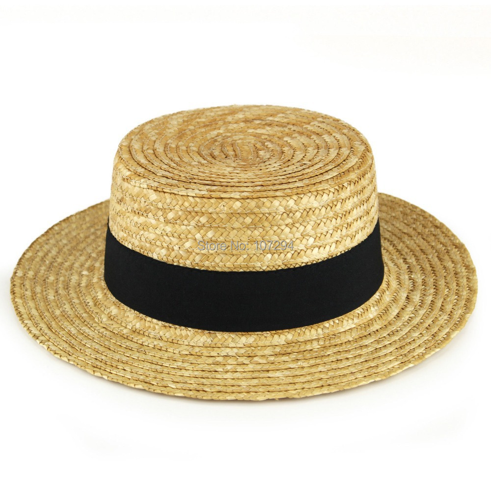 straw boater hat