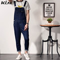 Spring Summer Preppy Style Fashion Casual Mens Denim Overalls Jumpsuit Male Stylish Unique Jeans Jumpsuits Bib