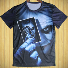 Skull/Knight 3D Cool Man T shirt 4XL Large Size Fashion Joker Short Sleeve t-shirts Final Fantasy/Bird/Spider-Man Tee Shirt