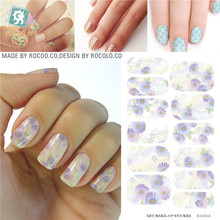 Nail art nail stickers and water transfer printing accessories for waterproofing volume  modified from Nail Polish KH015A