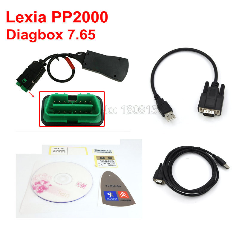Hot Sell and Best price Lexia3 PP2000 V48 V25 Lexia 3 Diagbox 7 65 For Citroen